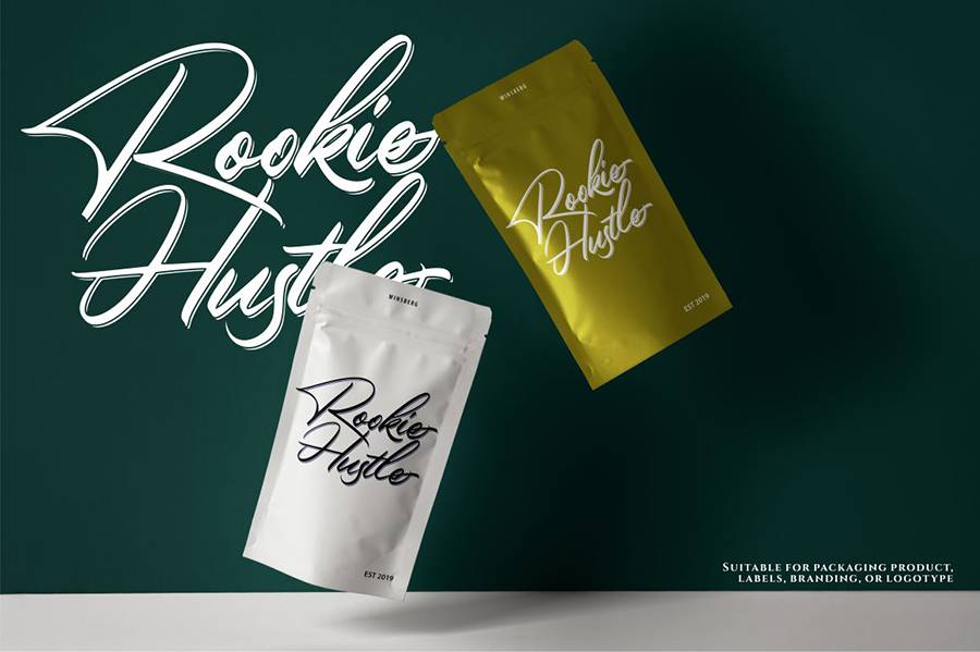 Winsberg Handlettering Script sample