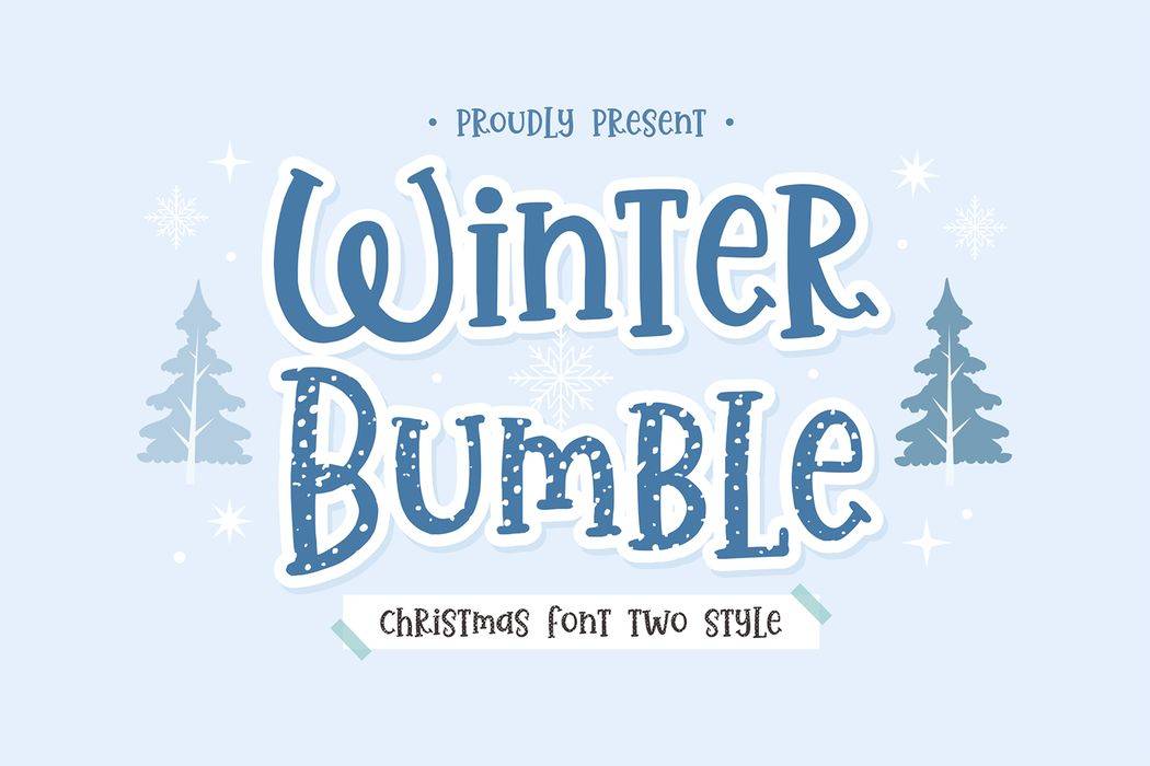 Winter Bumble Font sample