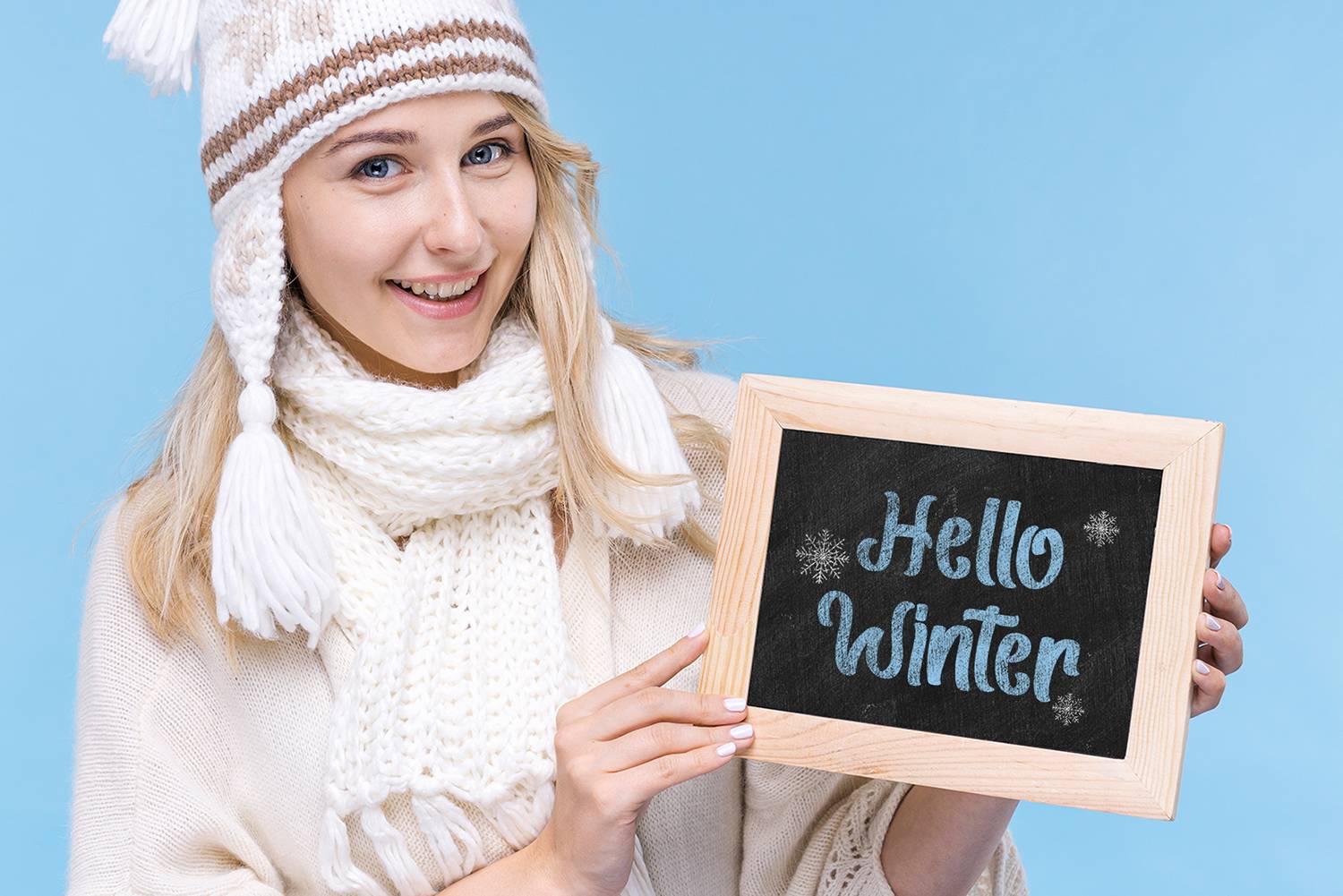 Winter Cold Font sample
