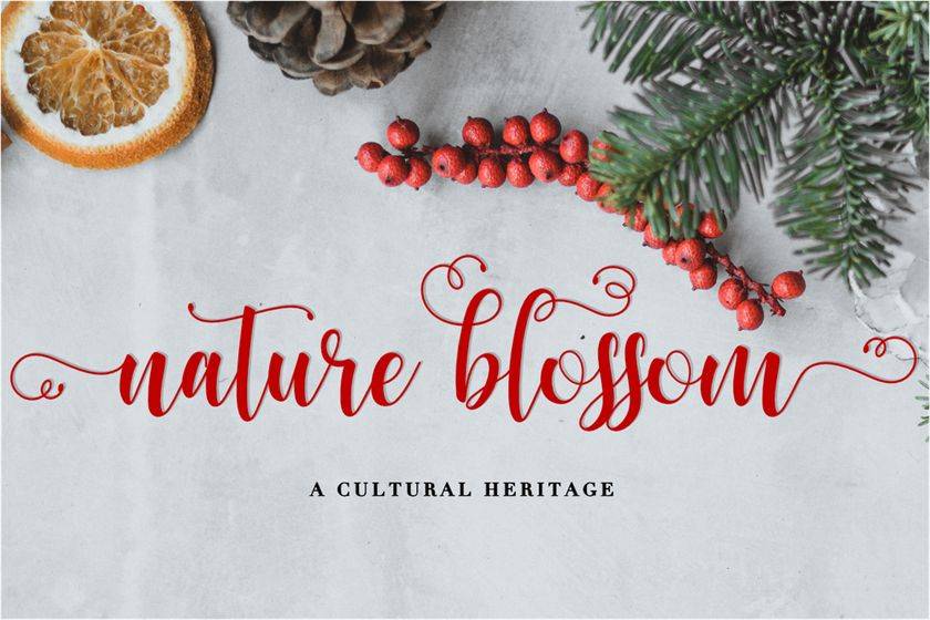 Wintermagical Font sample