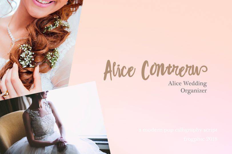 WirePop Modern Pop Script Font sample