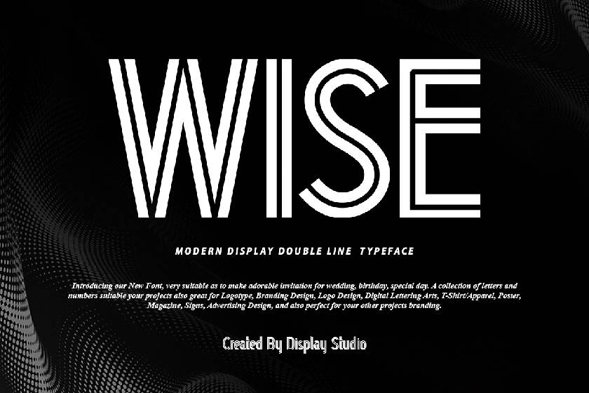 Wise Font sample