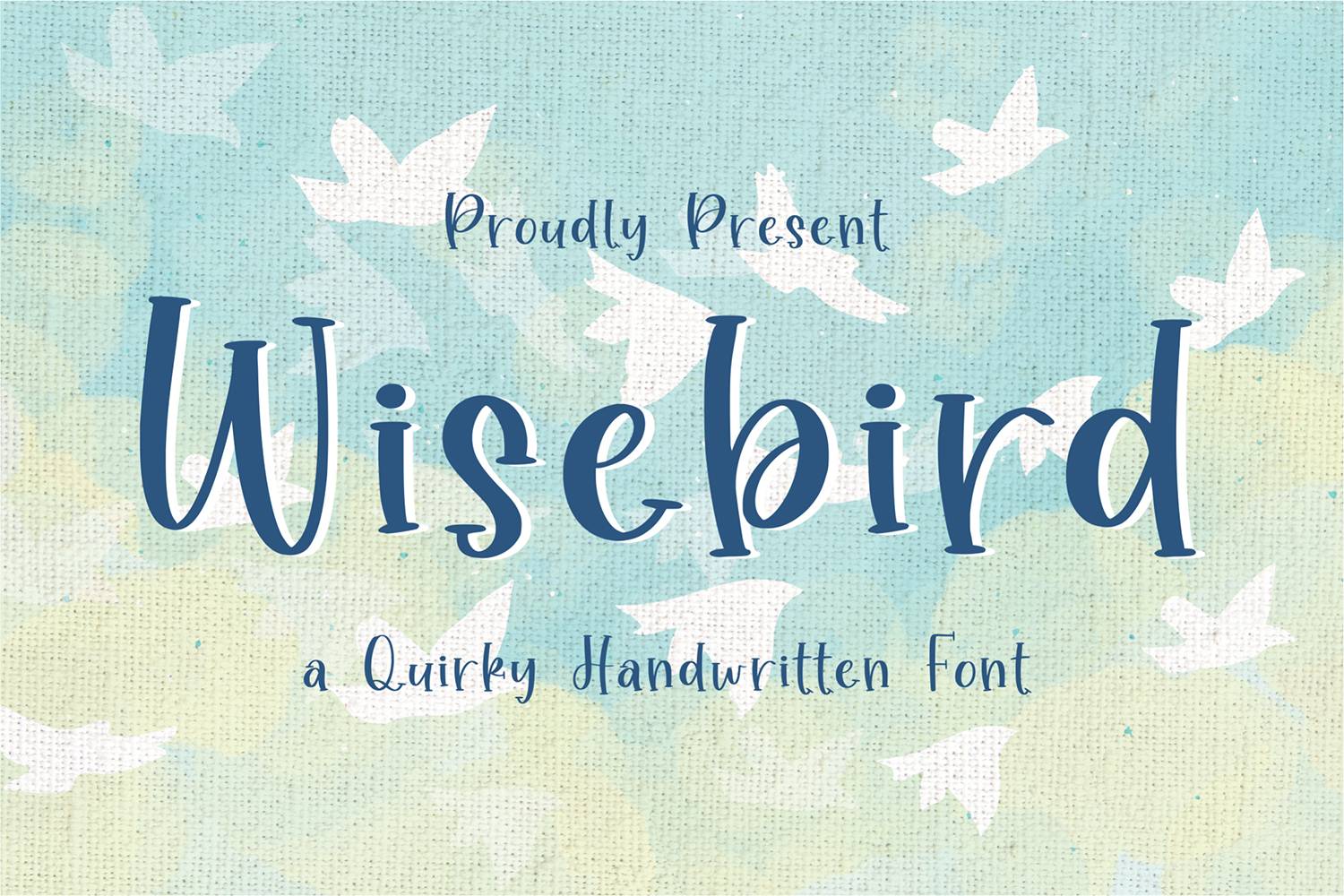Wisebird Font sample
