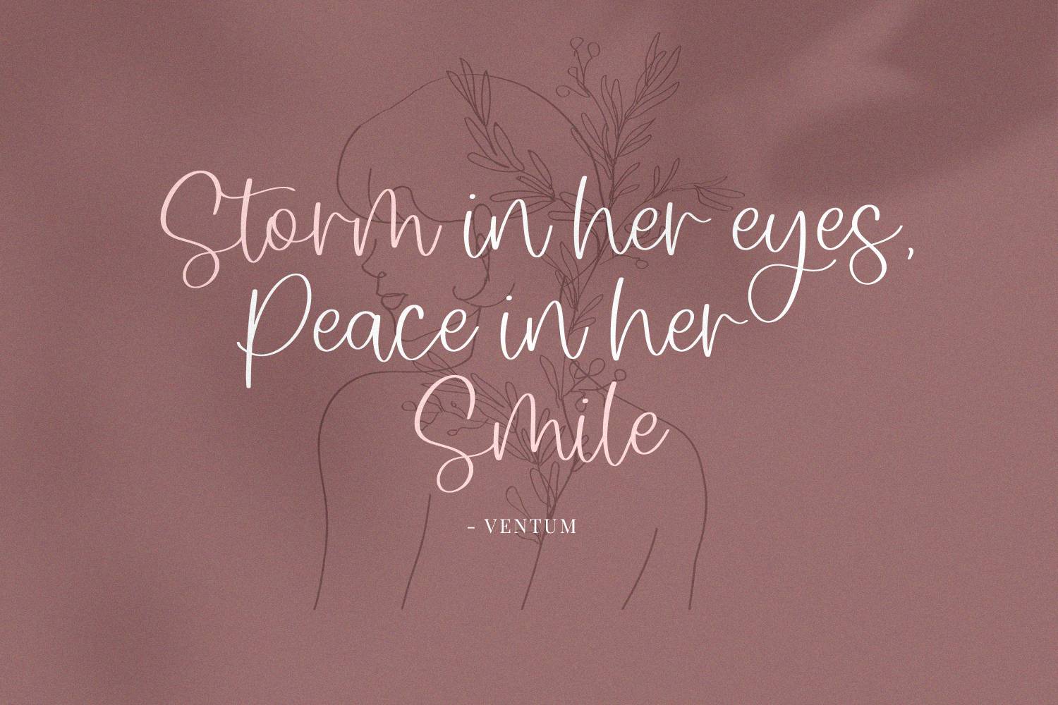Wishfancy Font sample