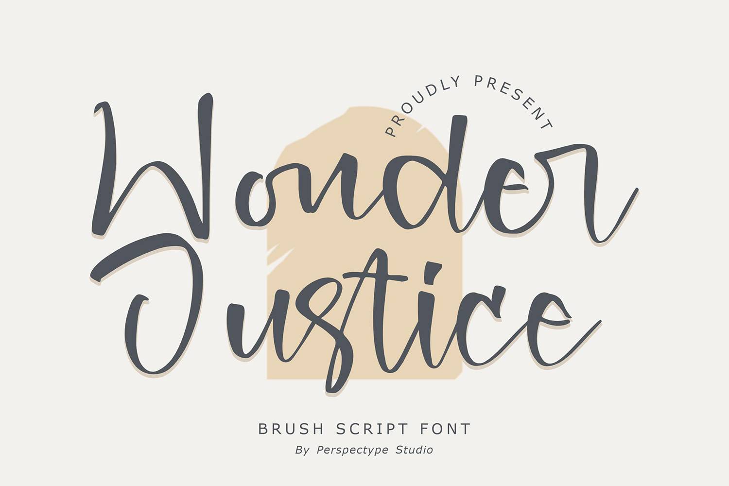 Wonder Justice Font sample
