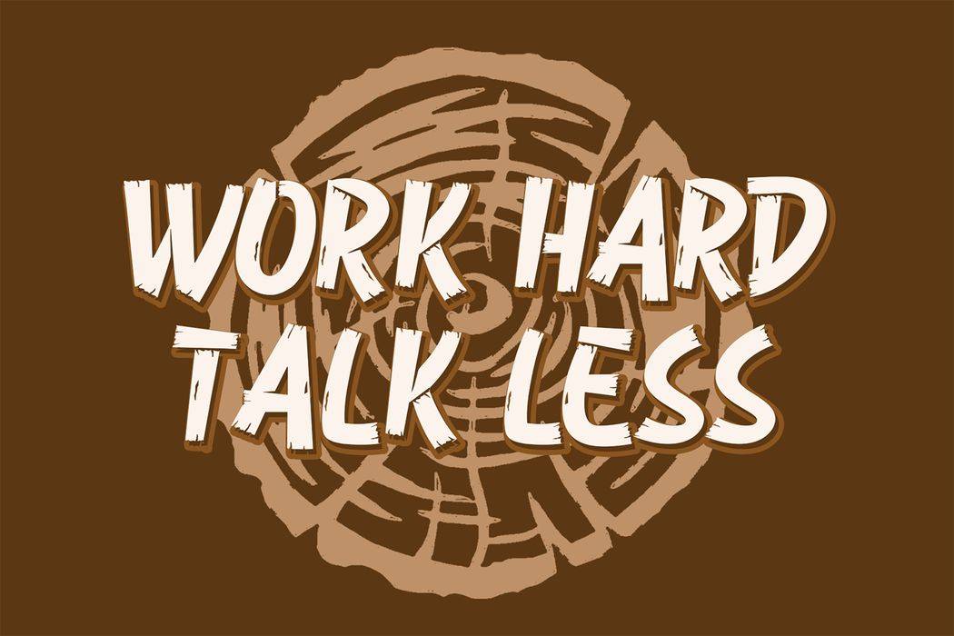 Wood Trap Font sample