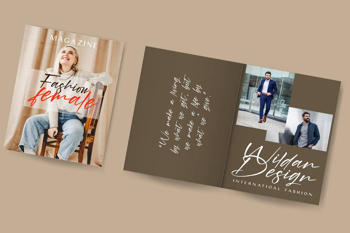 Young Generation Font sample
