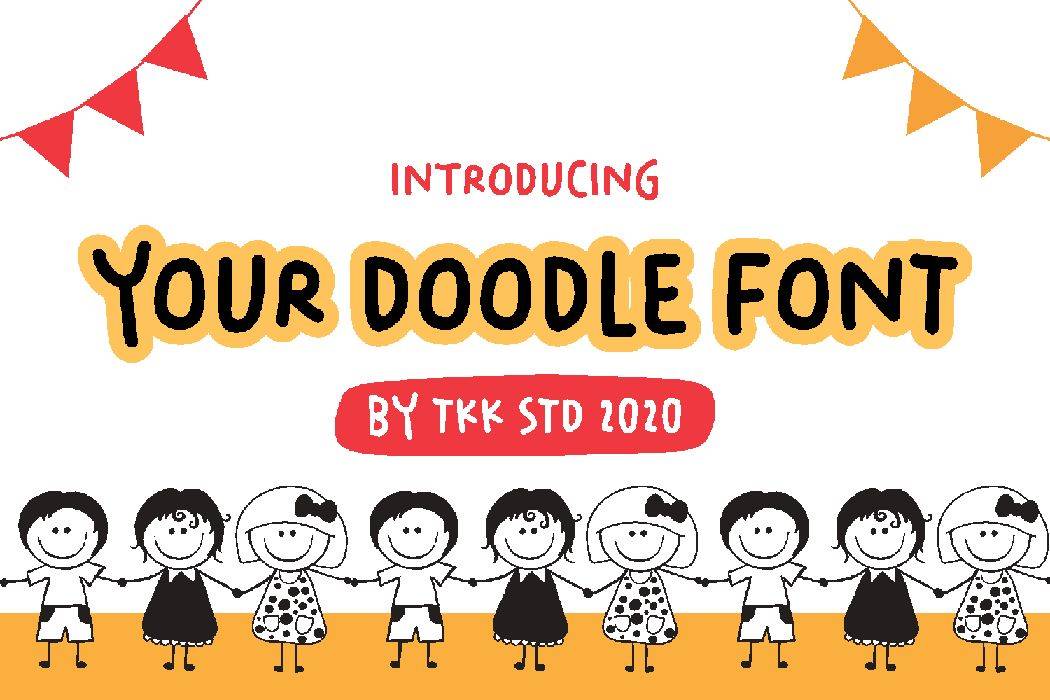 Your Doodle Font sample