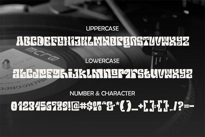 Your Groovy Font sample