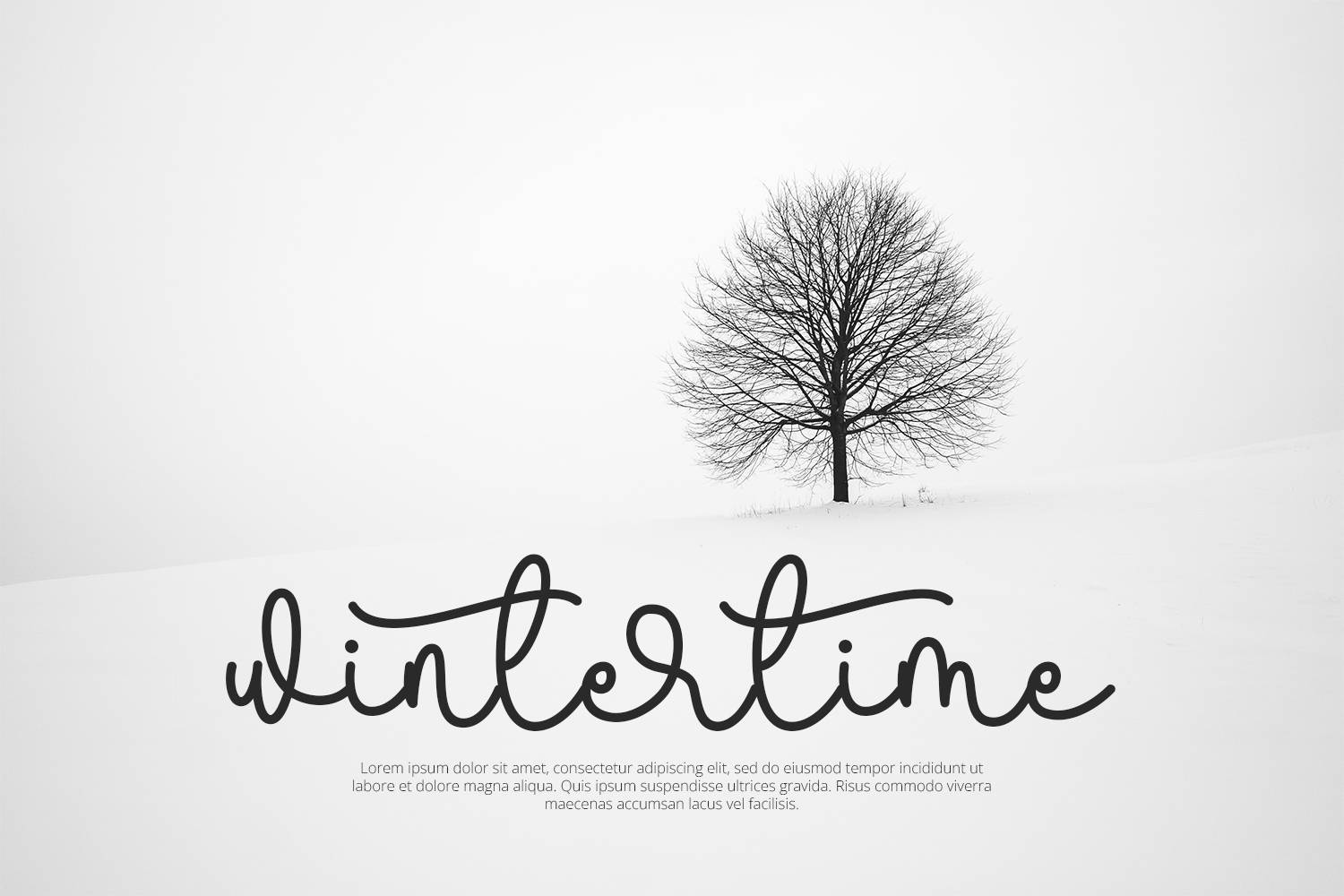 Yuletide Font sample