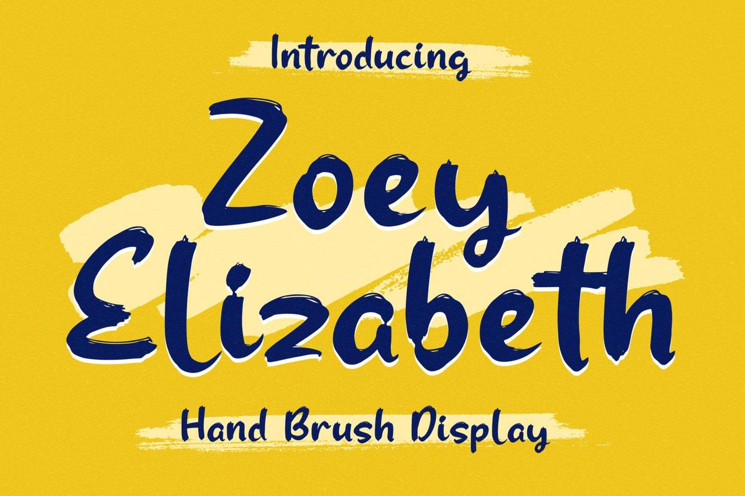 Zoey Elizabeth Font sample