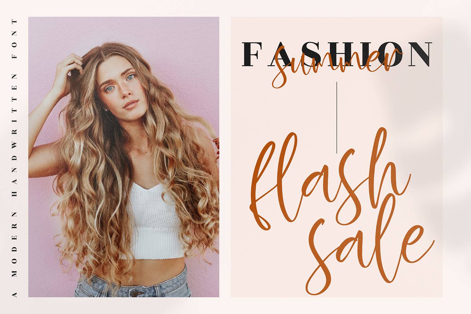 Zofia Larsonty Font sample