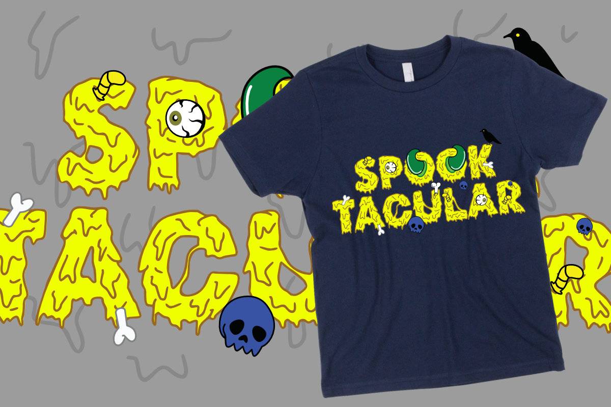 Zombie Brains Font sample