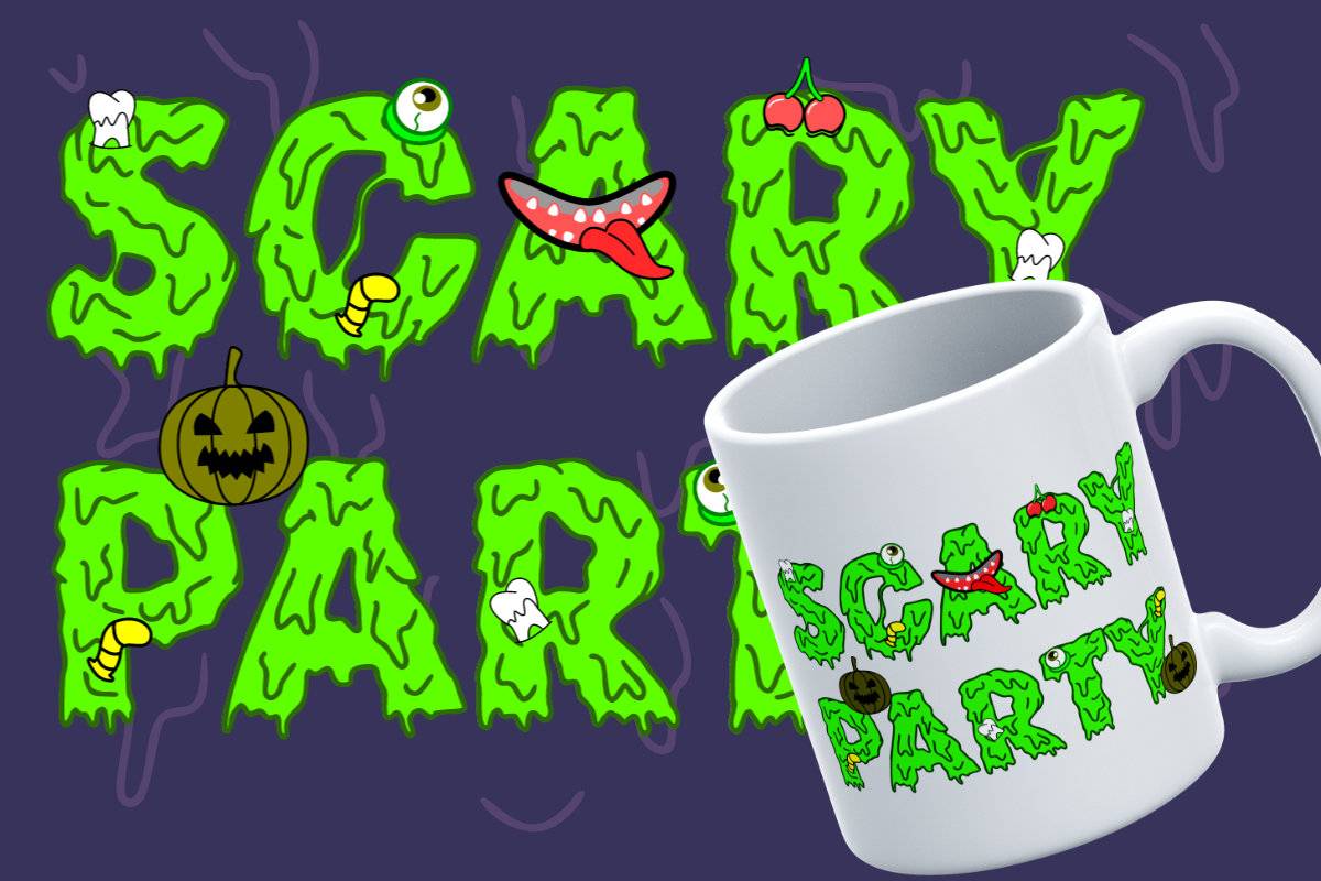 Zombie Brains Font sample