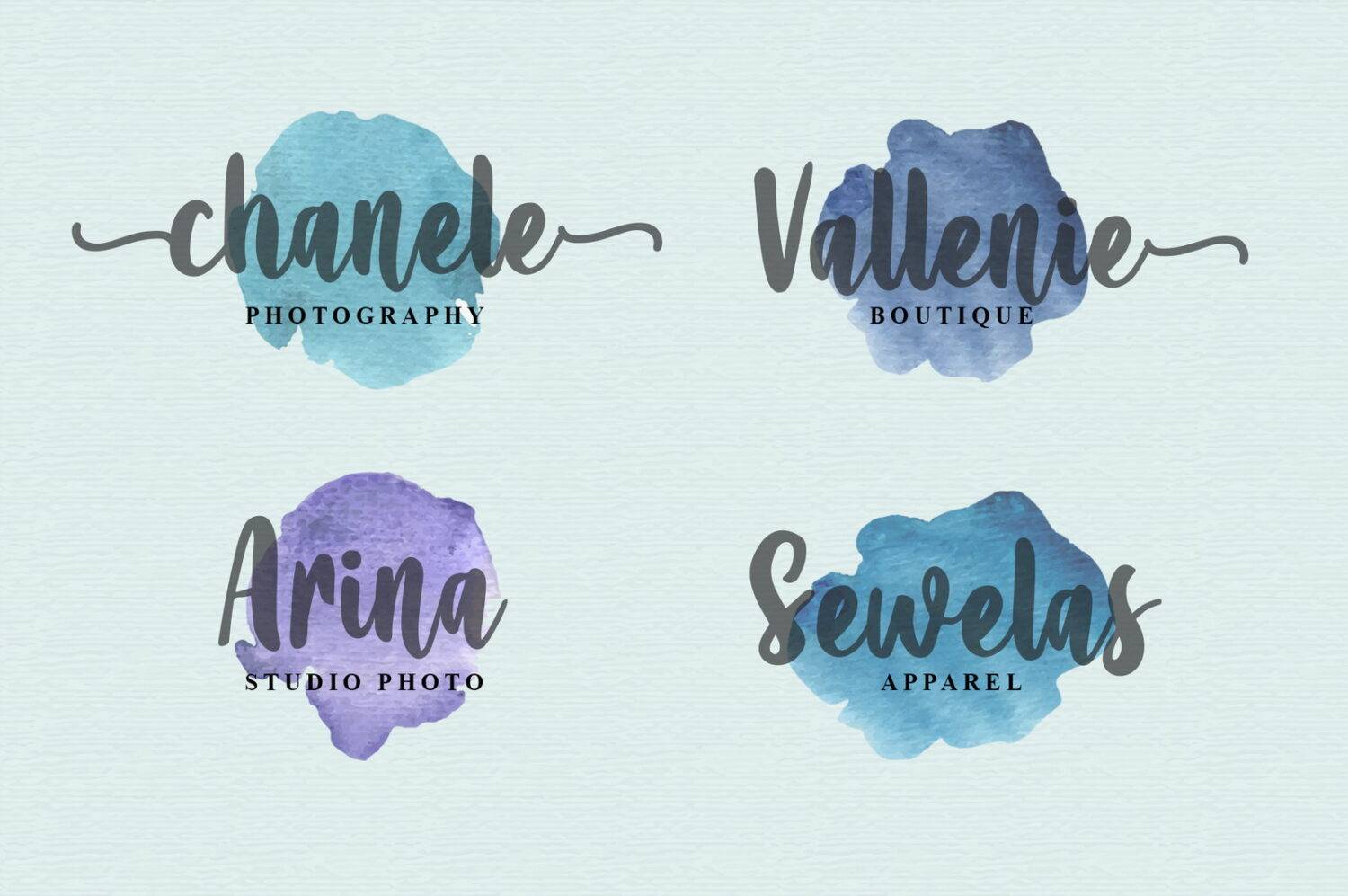 Amanise Script Font Demo sample