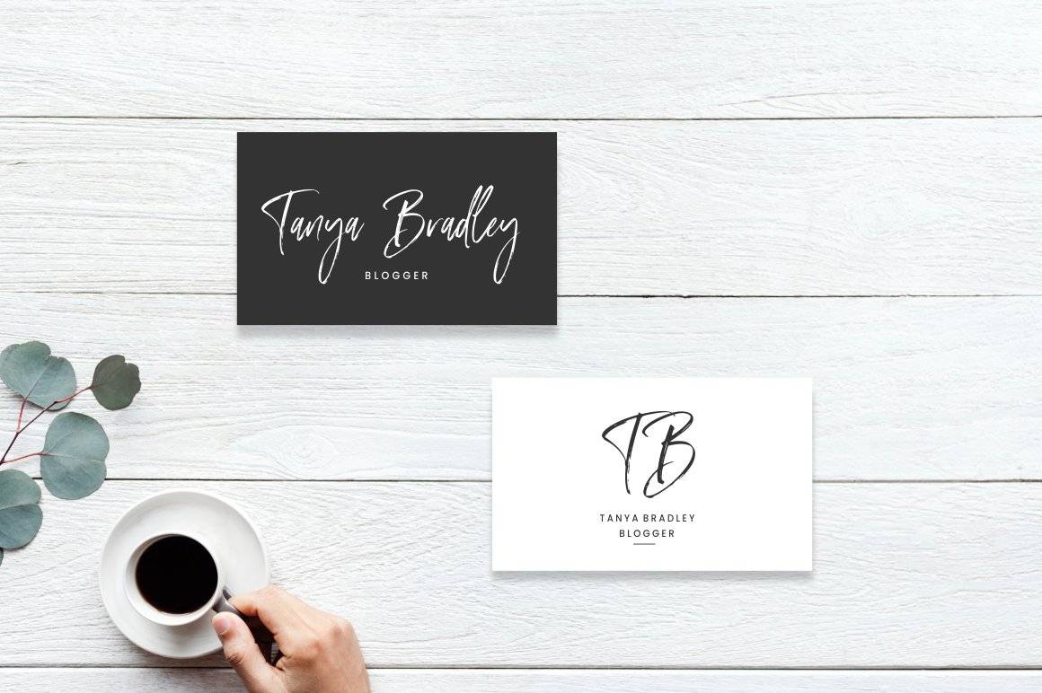 Amourist Handlettering Script Font sample