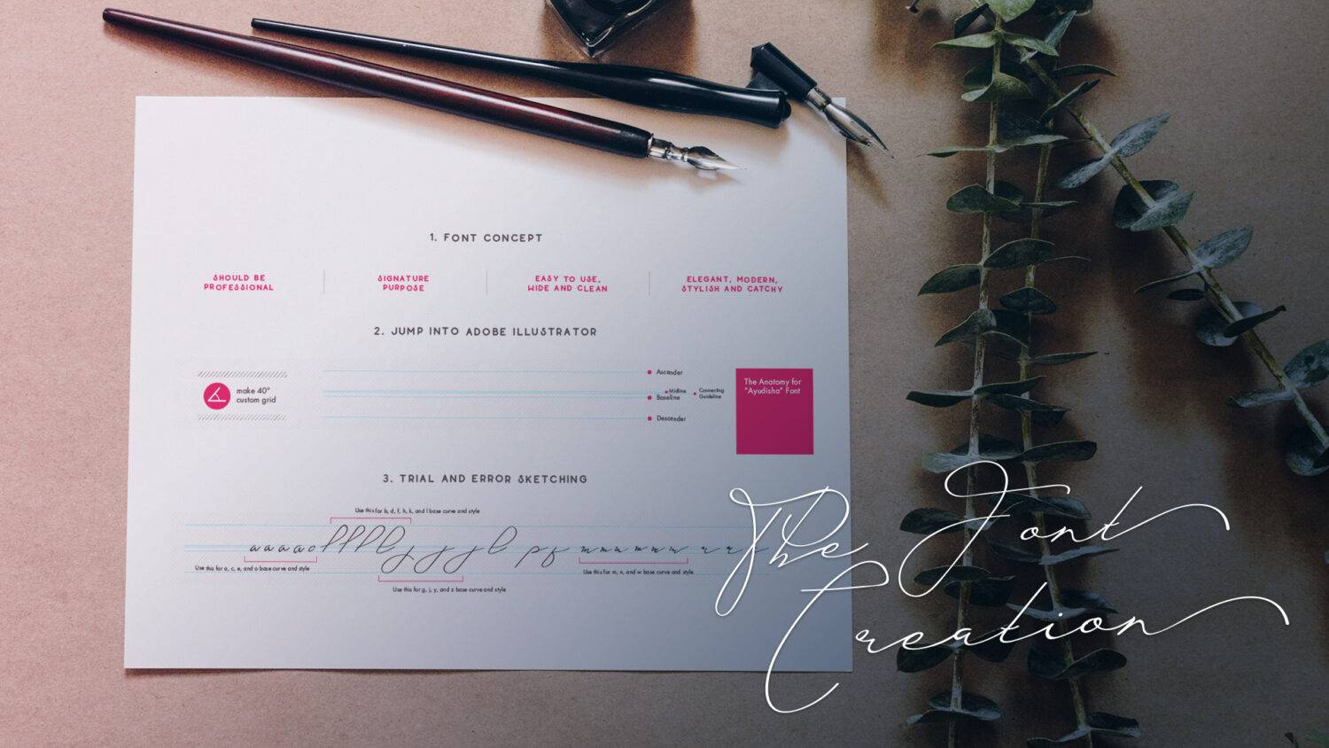 Ayudisha Script Demo Font sample