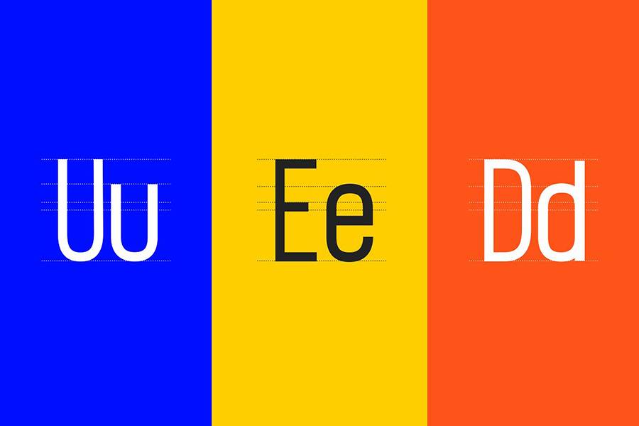 Bael Light Sans-Serif Font sample