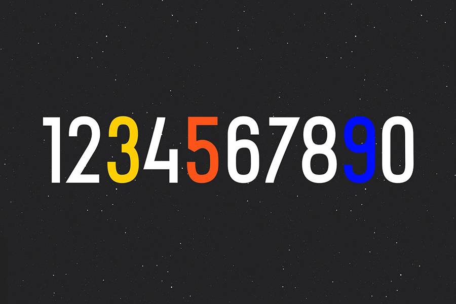 Bael Light Sans-Serif Font sample
