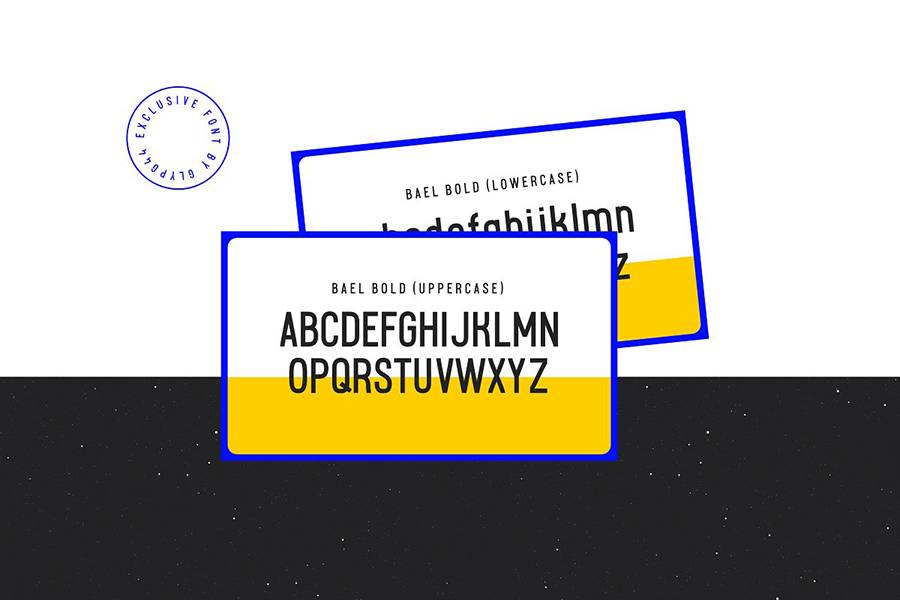 Bael Light Sans-Serif Font sample