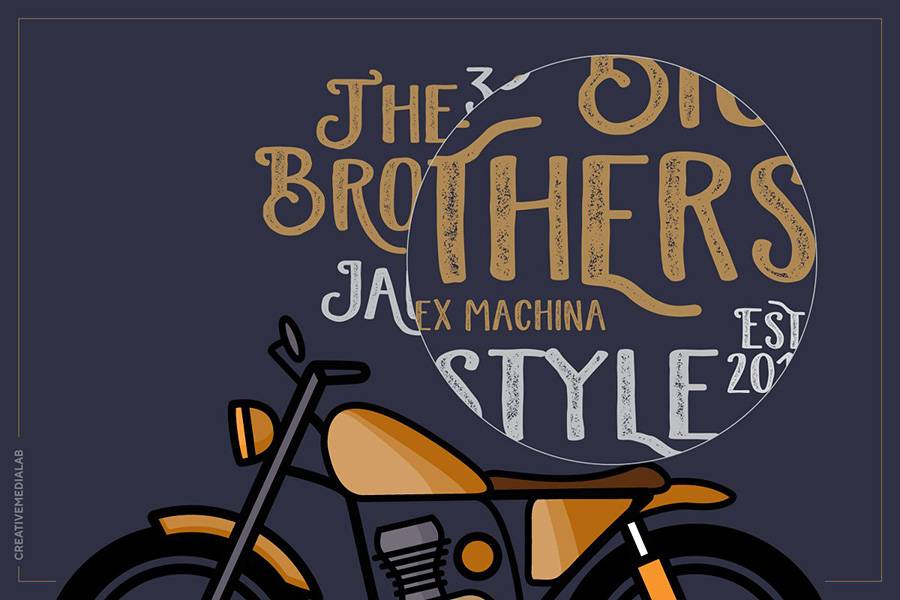 Brotherley Typeface Demo sample