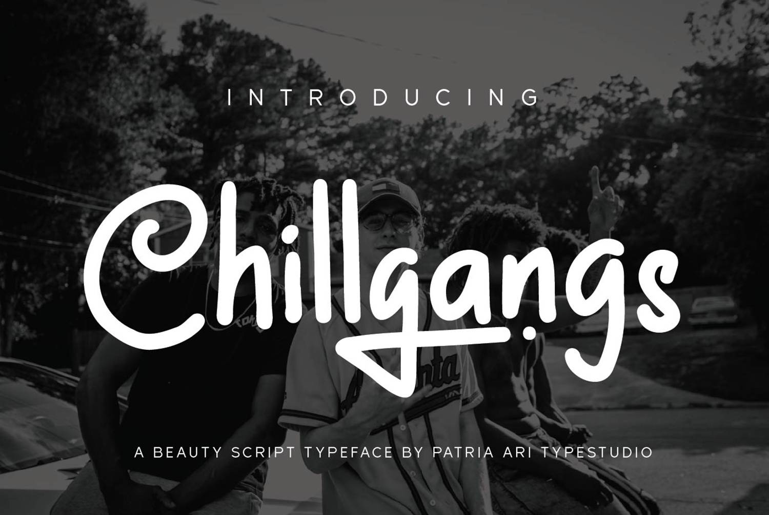 Chillgangs Font sample