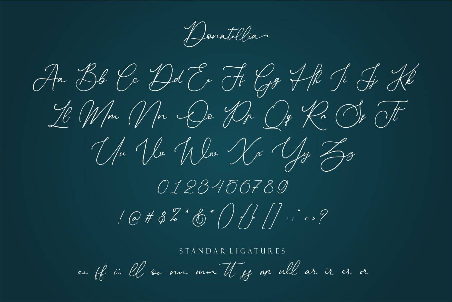 Donatellia Signature Script sample