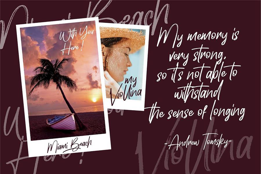 Hellotropica Handbrush Font sample