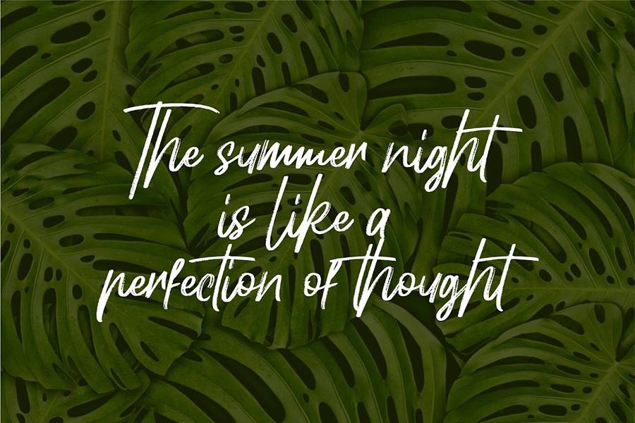 Hellotropica Handbrush Font sample