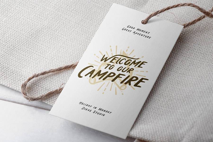 Holiday in Monday Display Font sample
