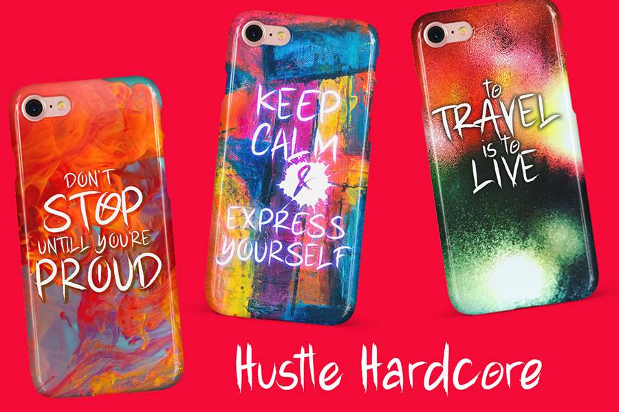Hustle Hardcore Font Demo sample