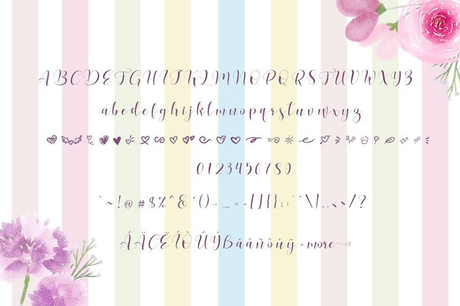 Lovea Handlettering Demo sample
