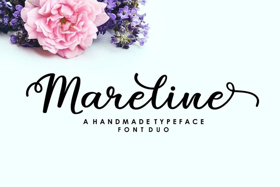 Mareline Script Demo sample