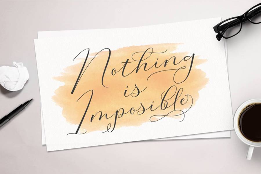 Morris Signature Script Font sample