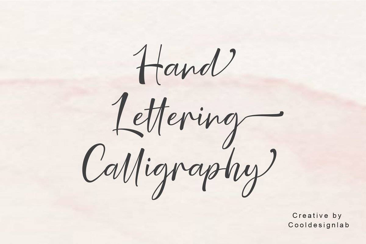 Nicolette Script Demo sample