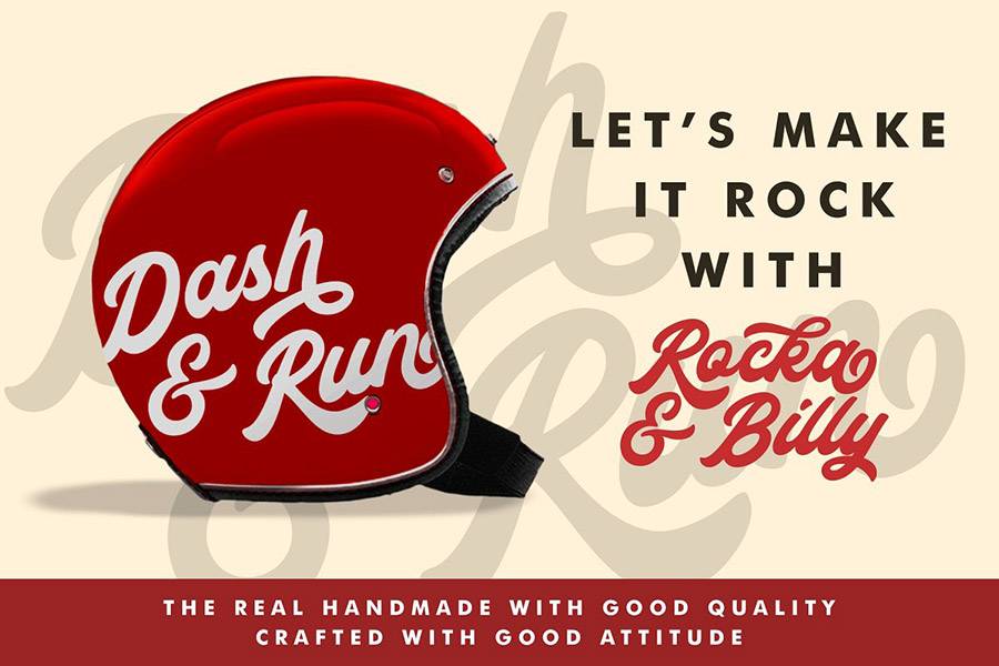 Rocka and Billy Font Demo sample