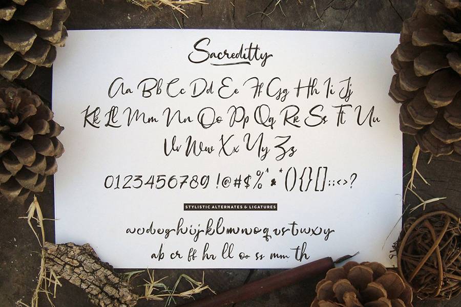 Sacreditty Script Demo sample