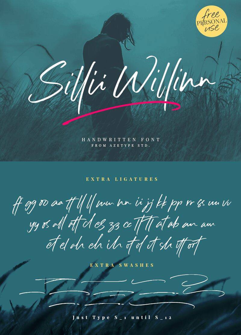 Sillii Willinn Handlettering sample