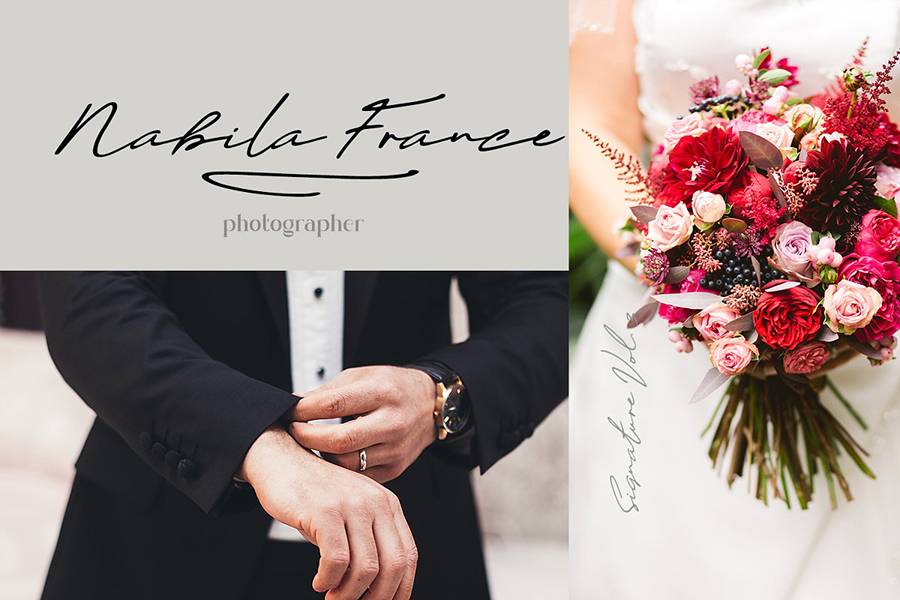 Sophia Bella Signature Font sample