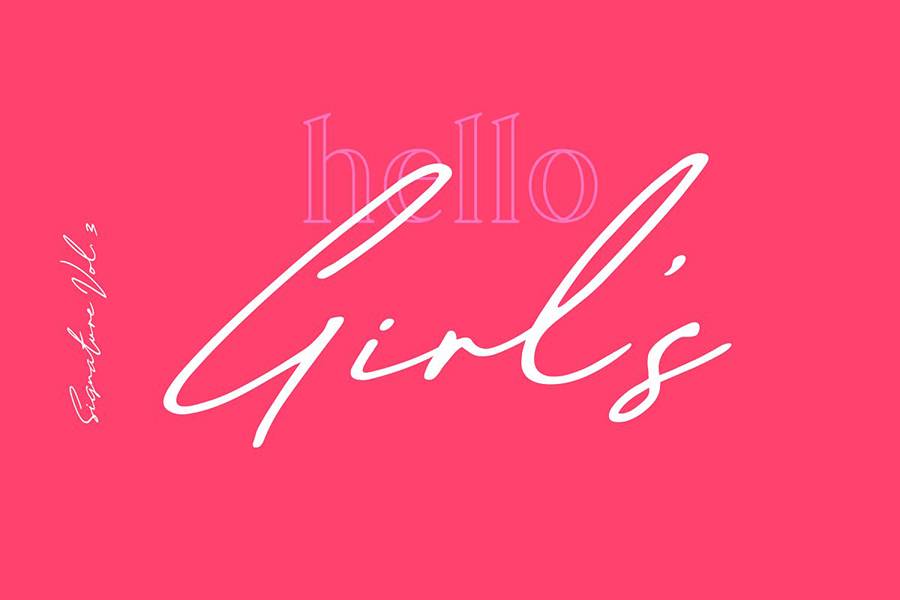 Sophia Bella Signature Font sample