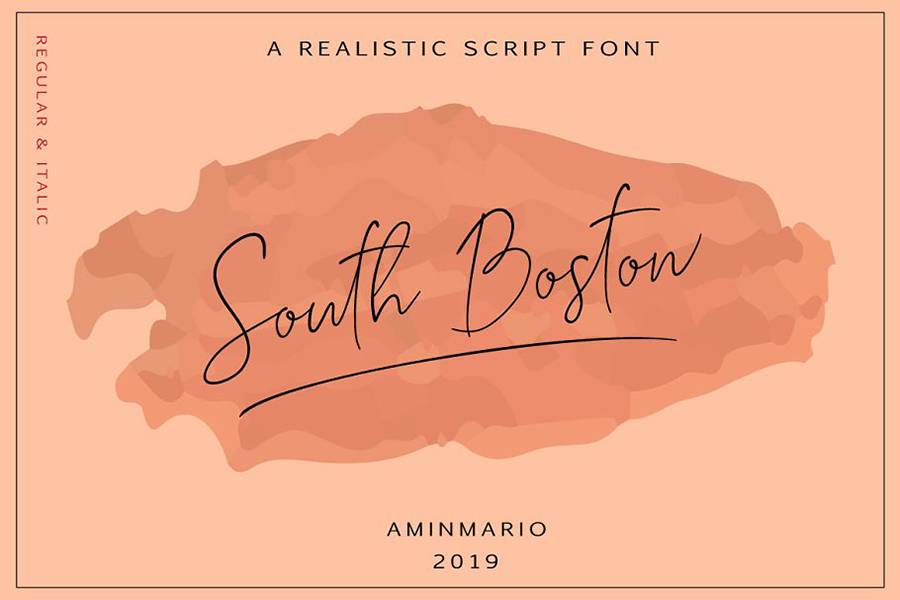 South Boston Script Demo sample