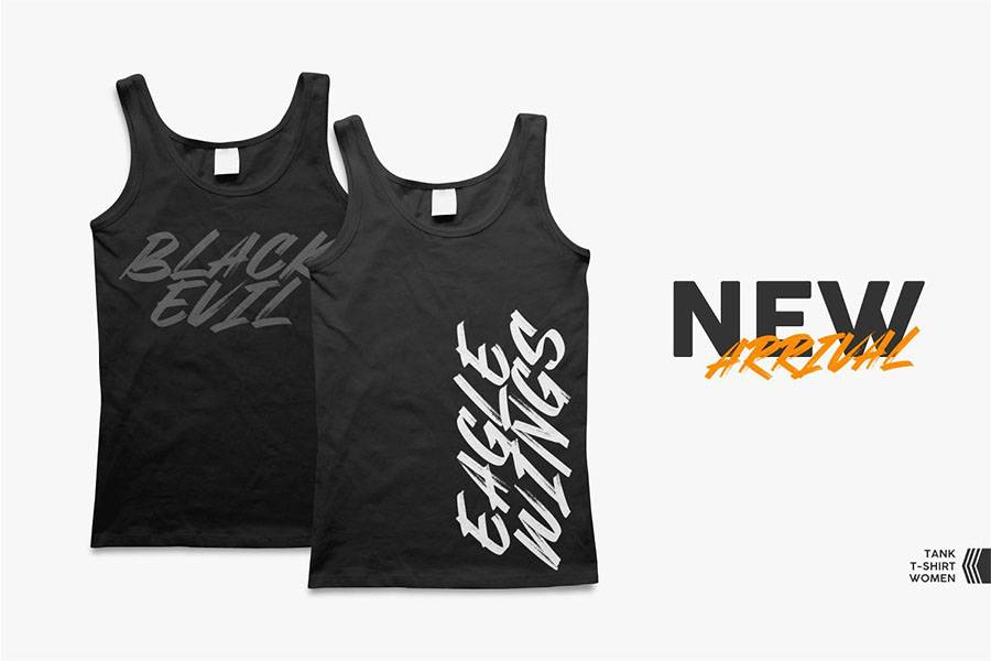 Webrush Urban Style Font sample