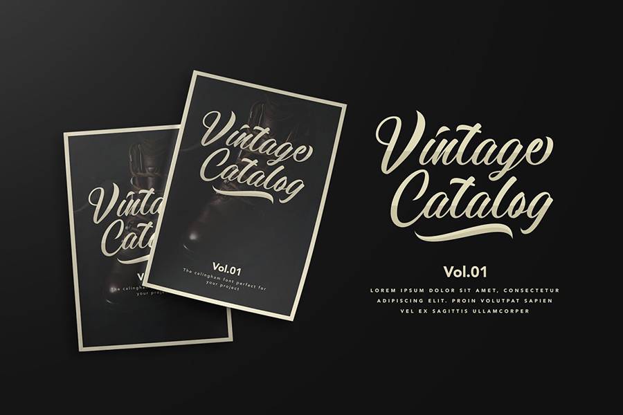 Calingham Script Demo sample
