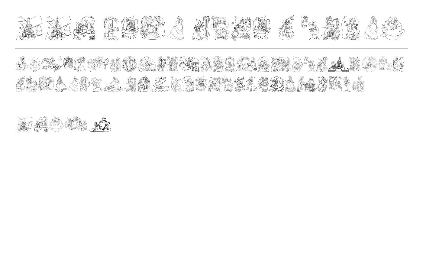 001 Once Upon a Time 2 Font preview