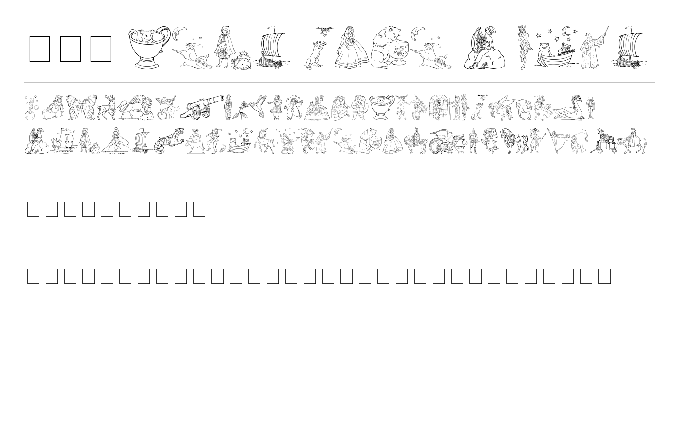 001 Once Upon a Time Font preview