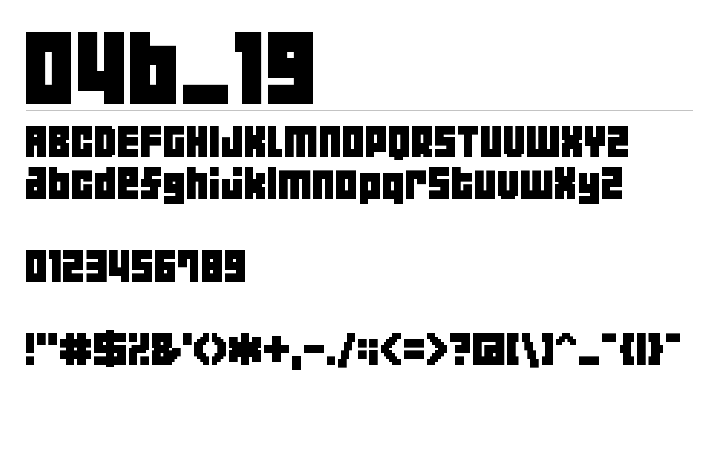 04b_19 Font preview