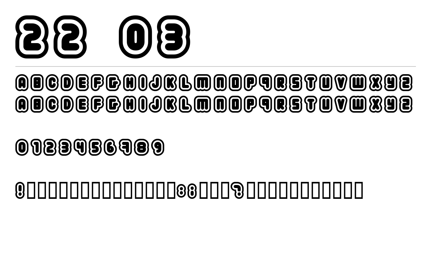 22 03 Font preview