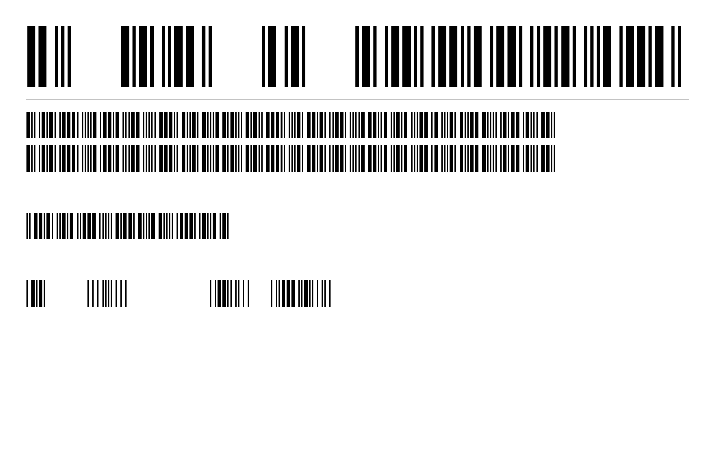 3 of 9 Barcode Font preview