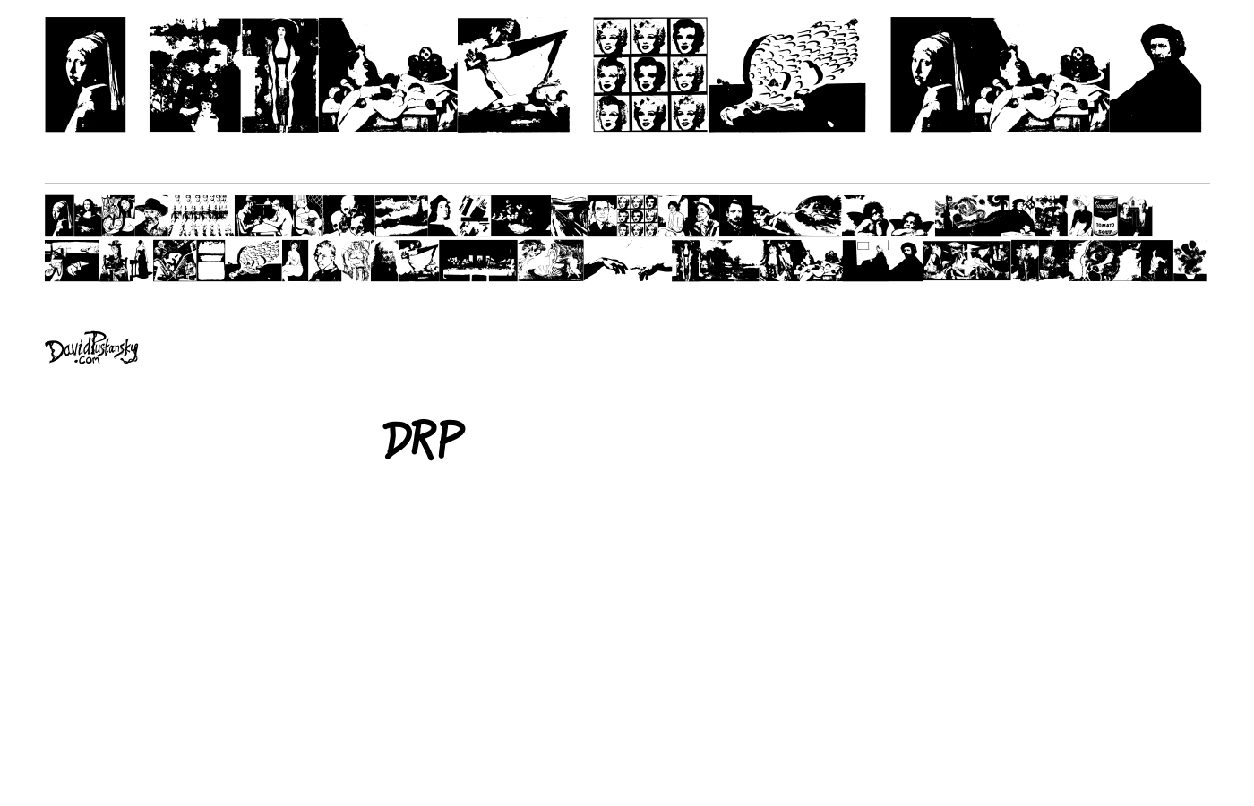 A Work Of Art Font preview
