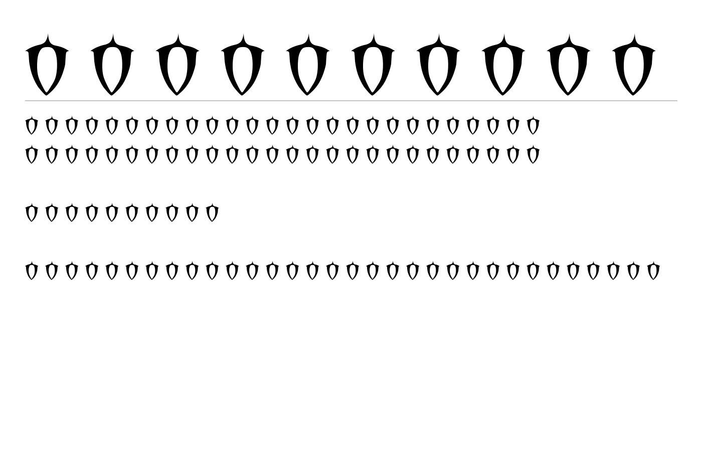 Abaddon ll Font preview